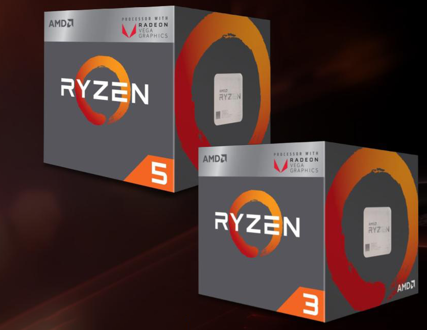 1. AMD Ryzen 3 3200G Processor 4 Cores – YD3200C5FHBOX