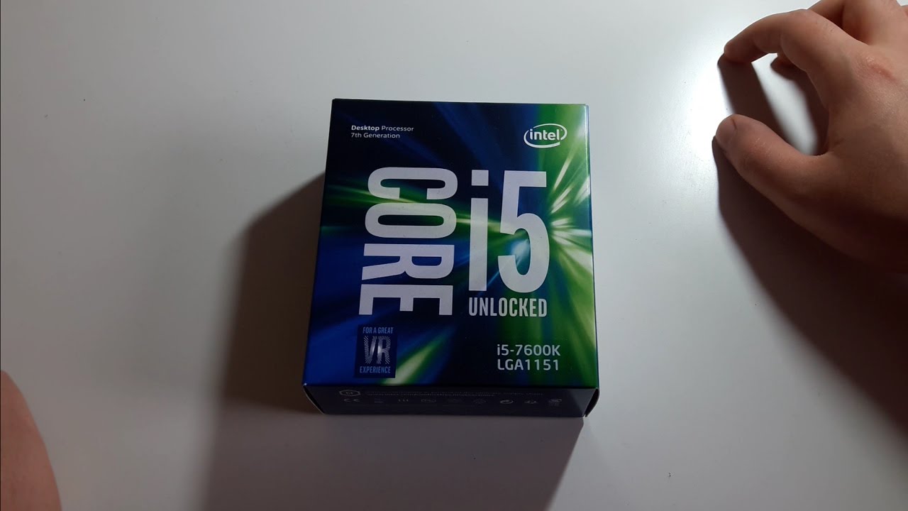 1. Intel Core i5-7600K