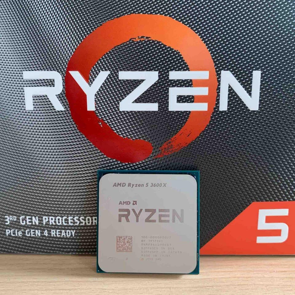 6. AMD Ryzen 5 3600X Processor