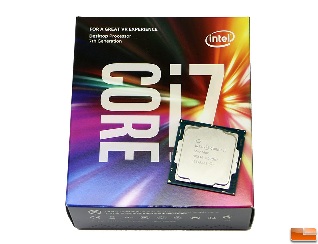 10. Intel Core i7-7700K