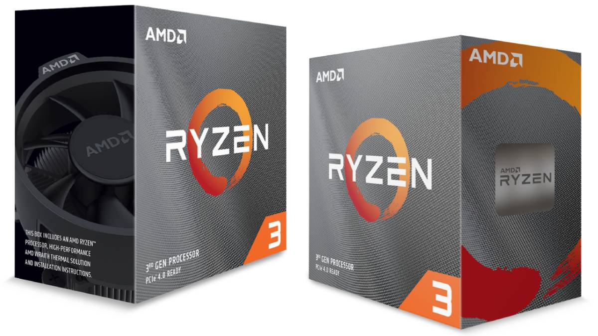 7. AMD Ryzen 3 3100