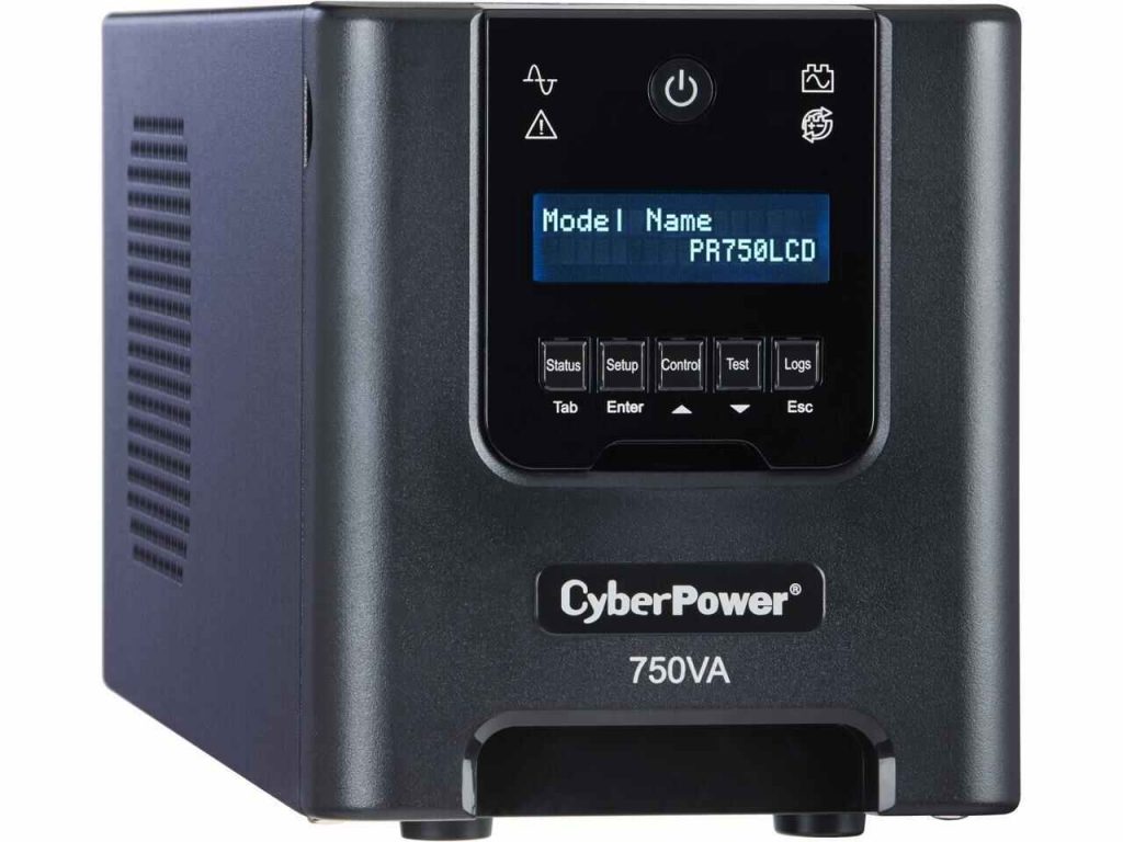 8. CyberPower CP750LCD Intelligent LCD UPS System