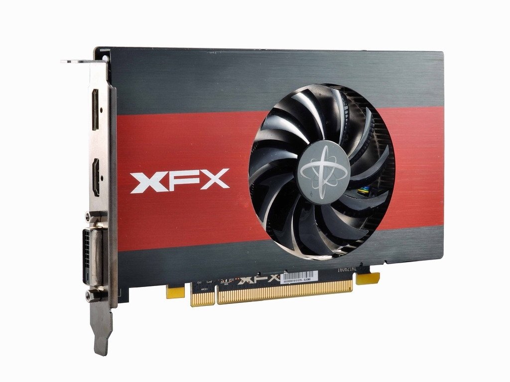 5. XFX Radeon RX 550 4GB Slim Single Slot