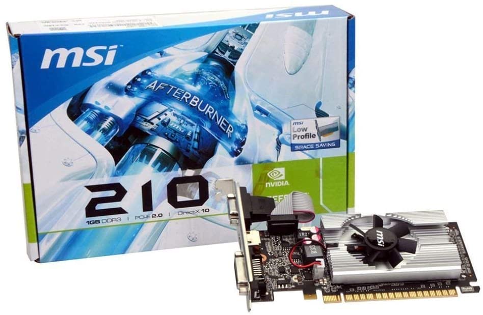 4. MSI N210-MD1G-D3 GeForce 210