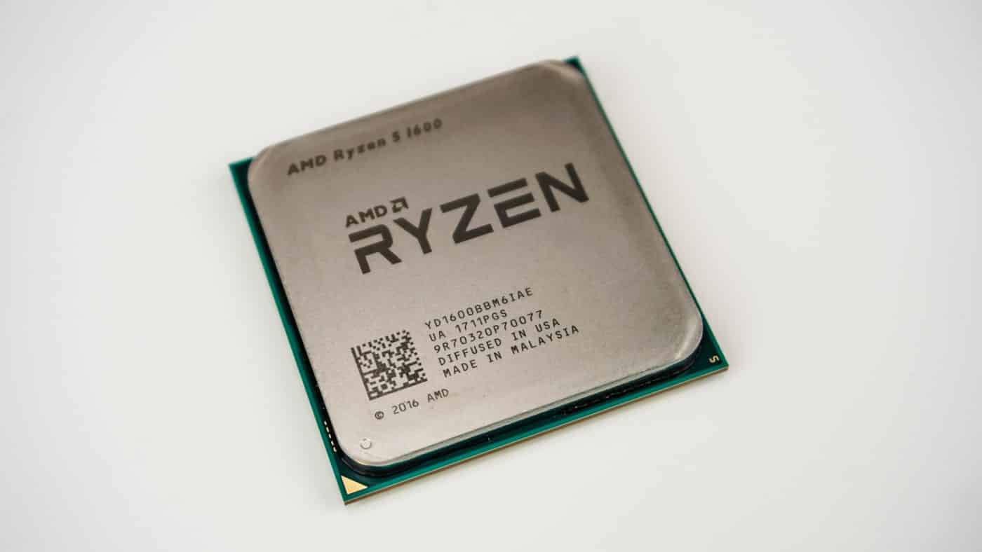 5. AMD Ryzen 5 1600 AM4 Processor