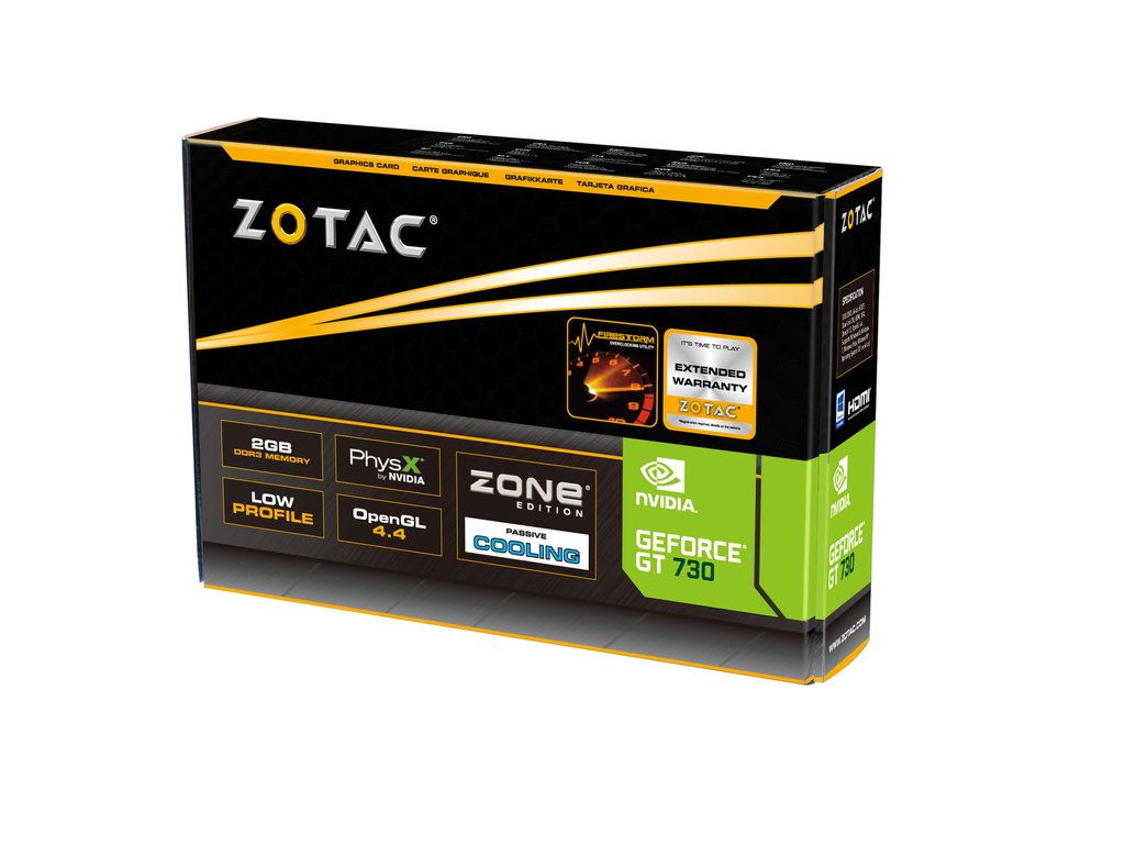 6. Zotac GeForce GT 730 Zone Edition