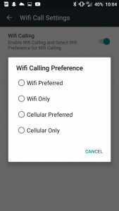 OnePlus 6 WiFi calling