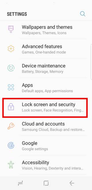 how to lock apps on Android
