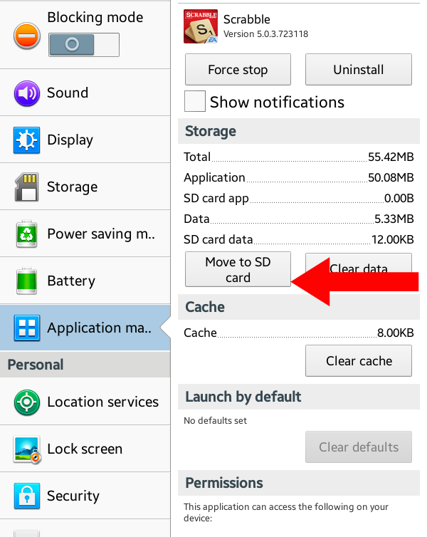 how to move apps to SD card in nougat 