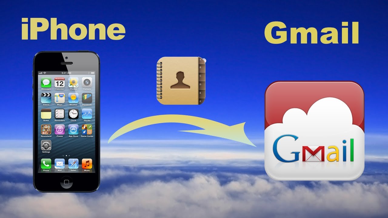 How To Import iPhone Contacts Into Gmail 1