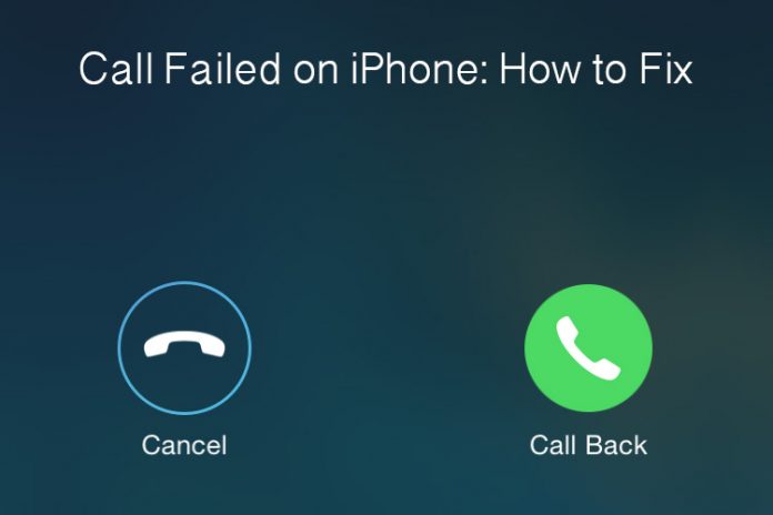 How to Fix Call Failed Error on iPhone