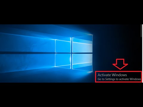 remove Activate Windows 10 watermark
