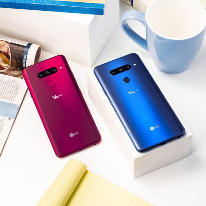 How To Create and Send a Text Message LG V40 ThinQ
