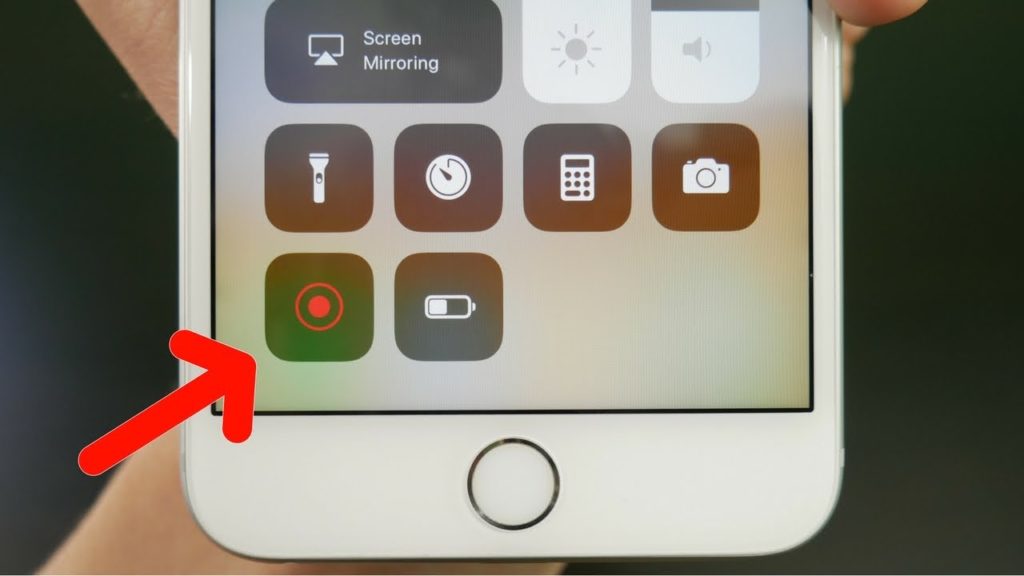 how to screen record with sound on iPhone