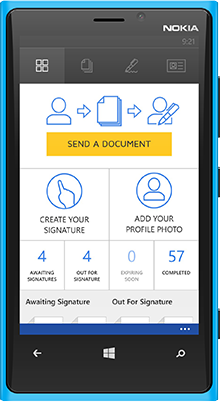 Electronic signature apps