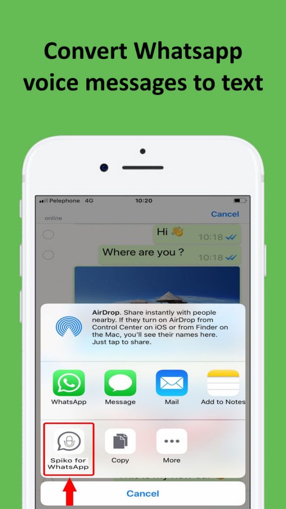 How To Convert WhatsApp Voice Message To Text