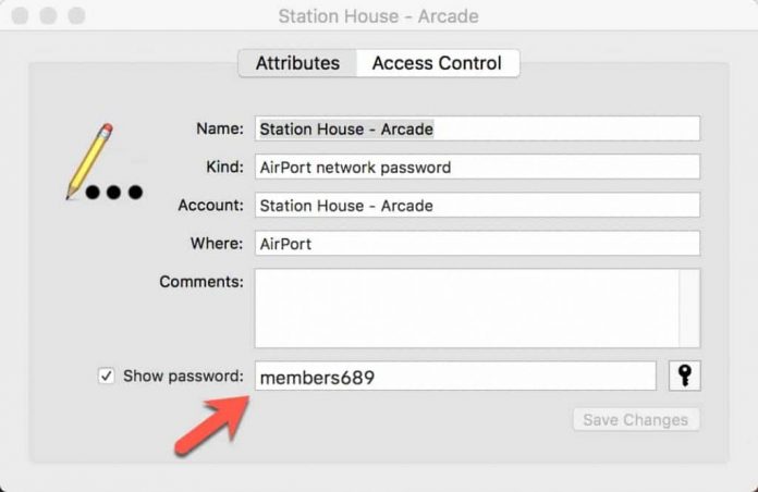 Steps to Find Saved Wifi Passwords on Mac OS