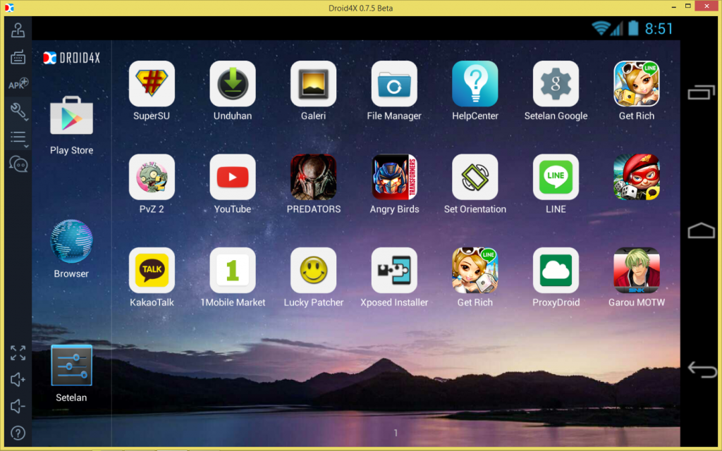 vs android emulator mac