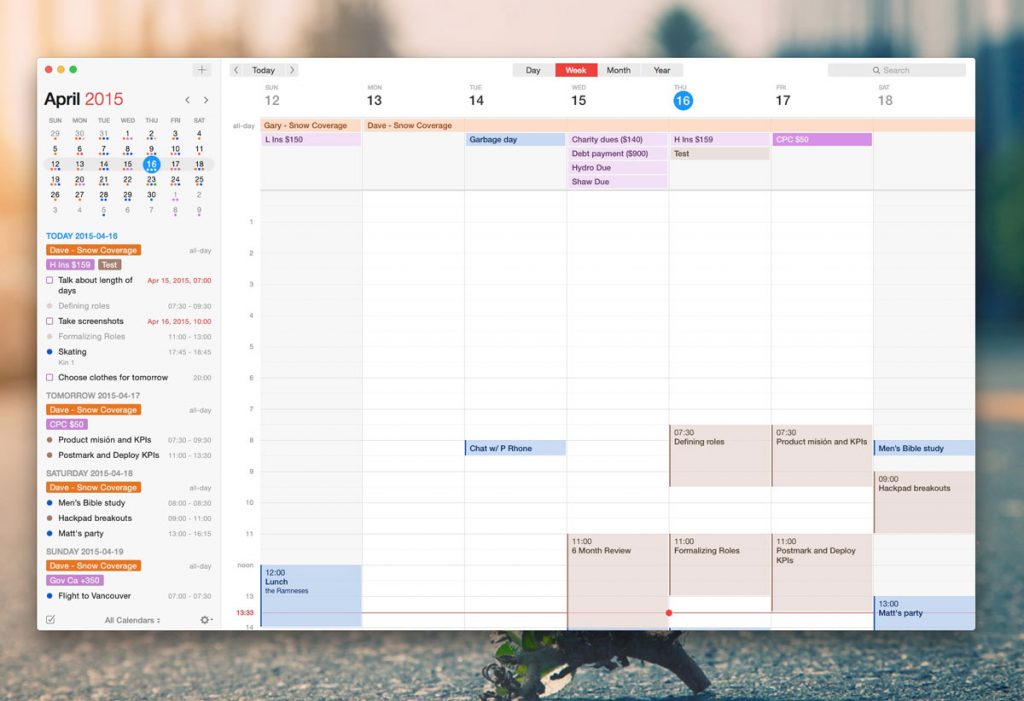new calendar for mac