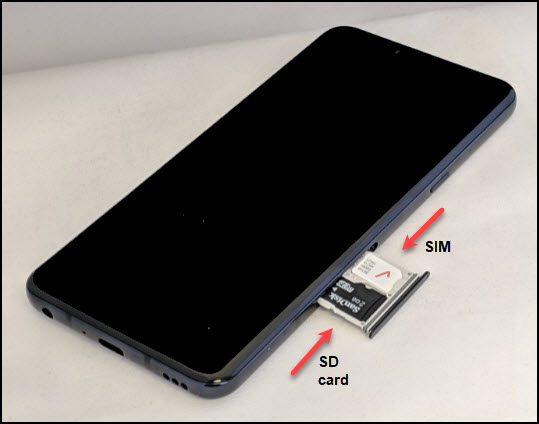 How To Insert SIM Card LG G8 ThinQ