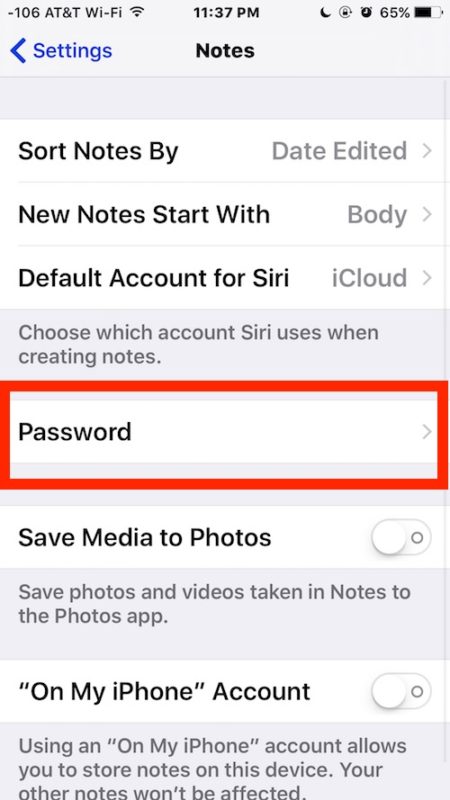 How To Reset Your Notes Password On iPhone