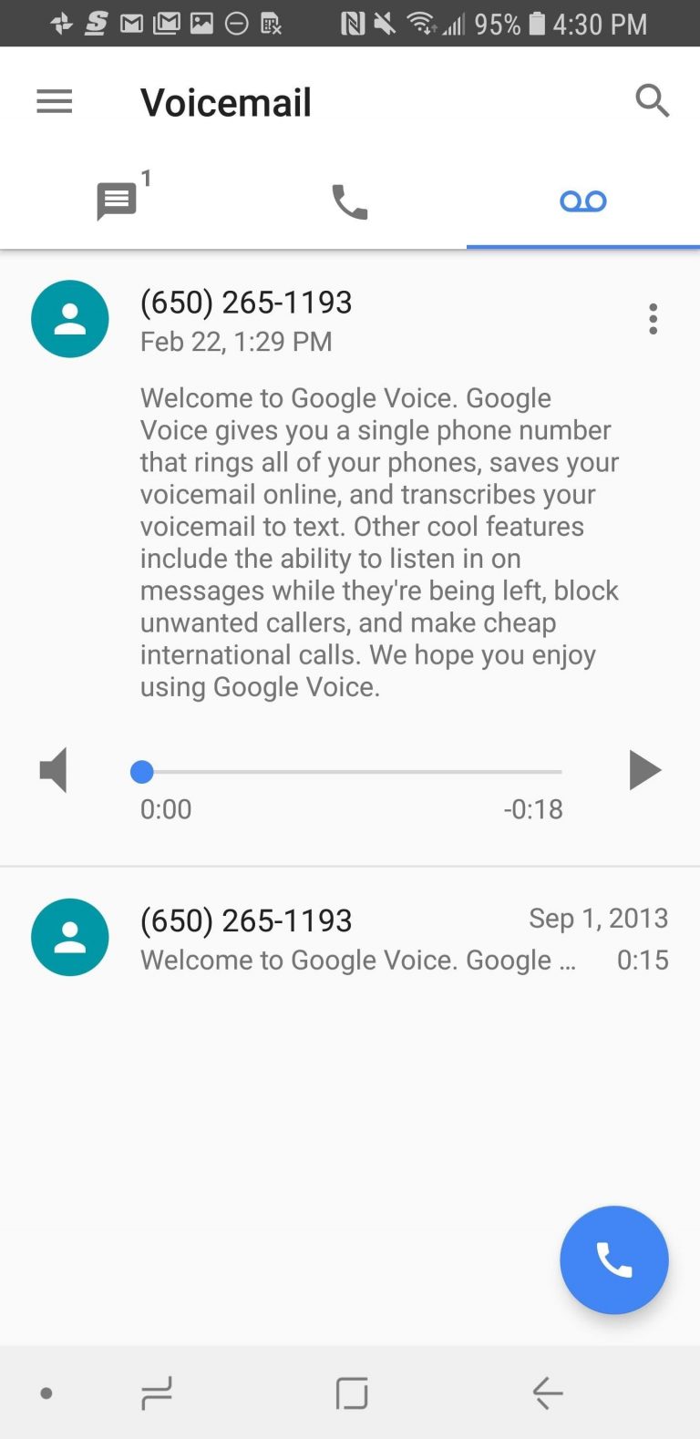 galaxy s10 voicemail app missing