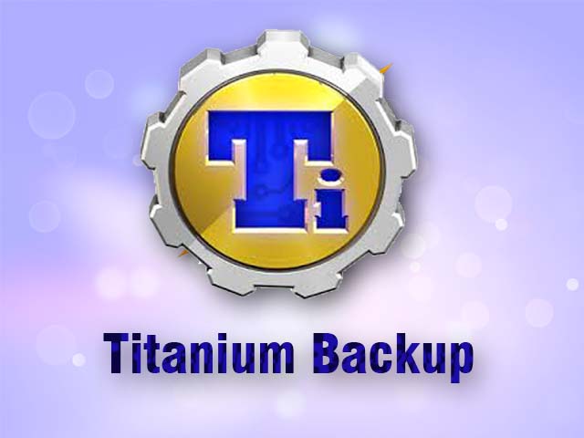 titanium backup op Android 10