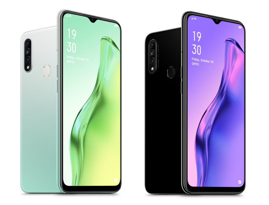 oppo a31 a8