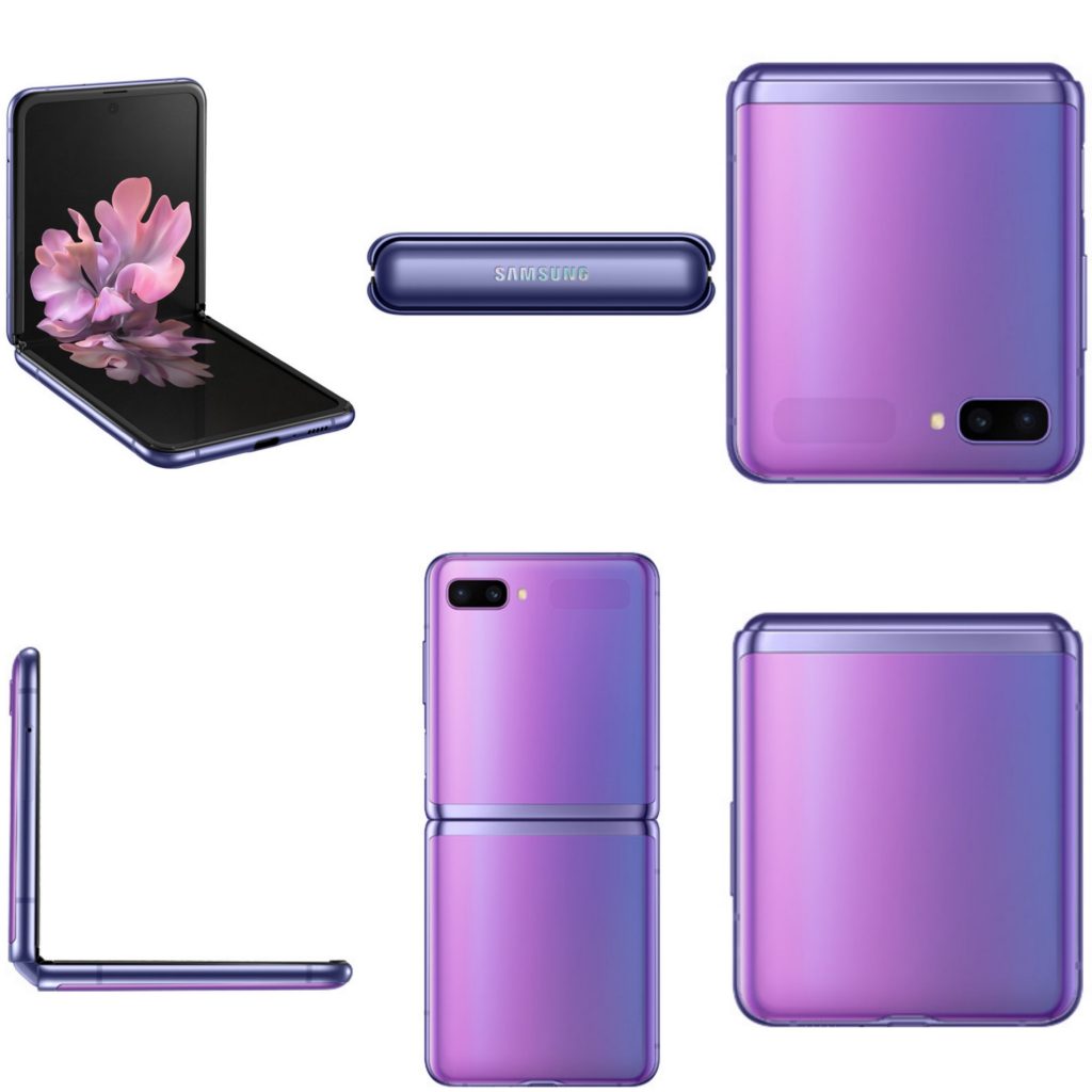Samsung Galaxy Z Flip specs and renders surfaces 4