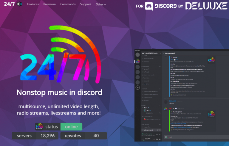 Vk music bot discord команды