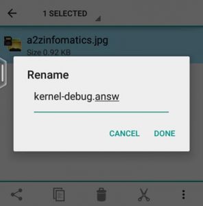 rename android app android studio