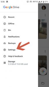 Upload error in Google drive