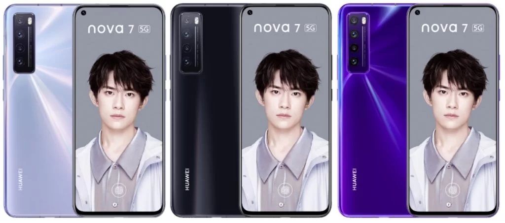 Huawei Nova 7 5G with 6.53-inch FHD+ display, Kirin 985 SoC, 4000mAh battery announced