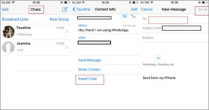 Print WhatsApp messages and documents