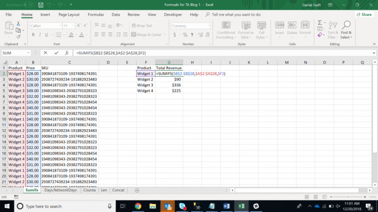 Excel formulas for data analysis:Basic and Advanced - KrispiTech