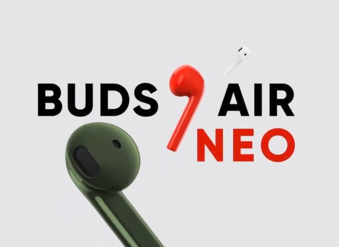 Realme Buds Air Neo True Wireless earbuds are now official