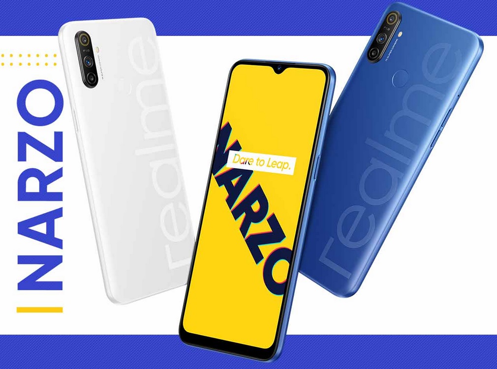 Realme Narzo 10 and Narzo 10A Smartphones unveiled