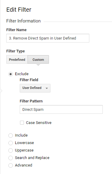 How To Block Direct Spam Traffic in Google Analytics with Advanced Filters