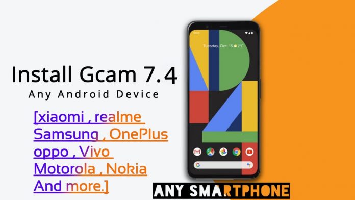 install gcam 7.4