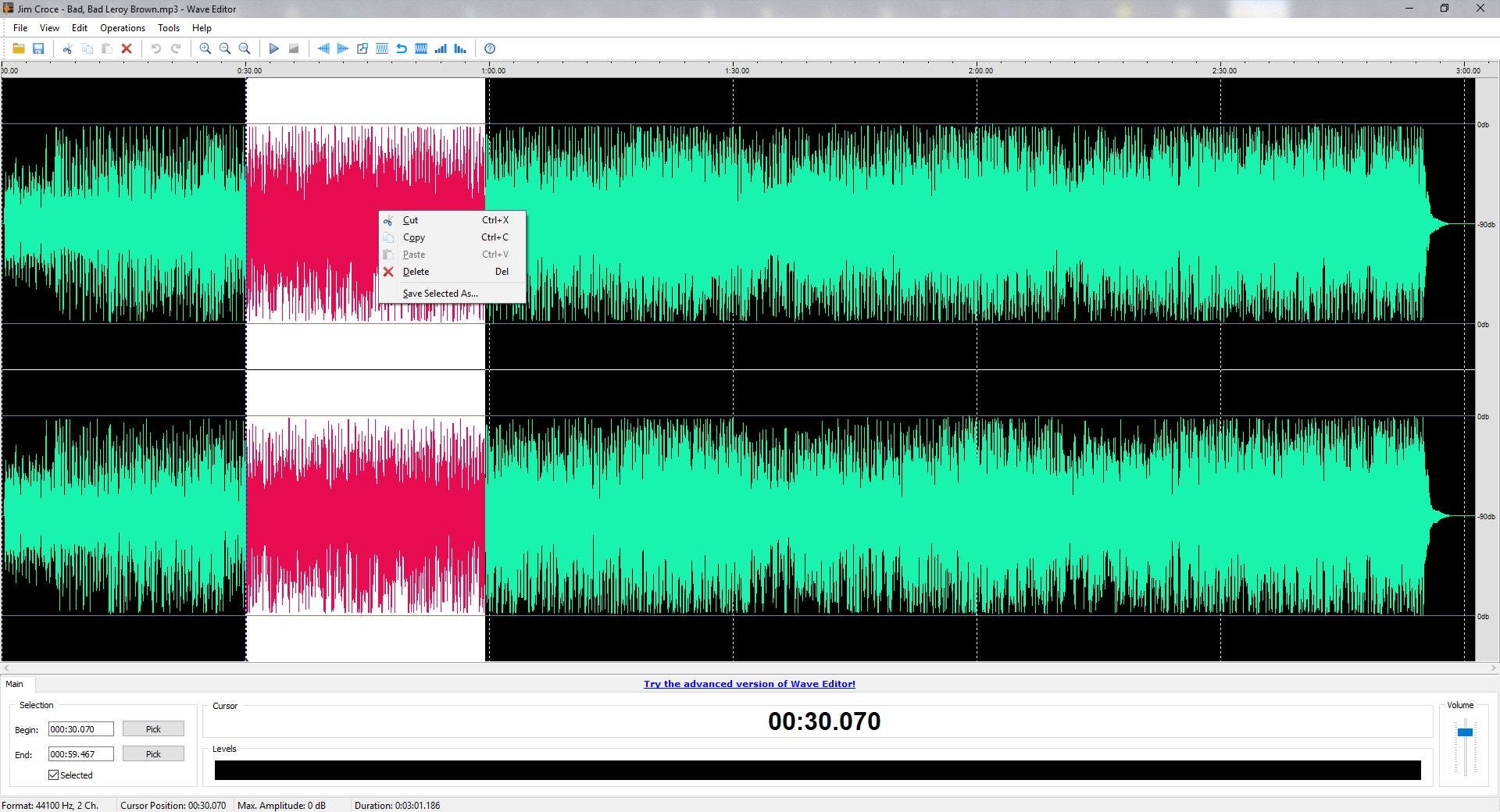 How to use a wave editor