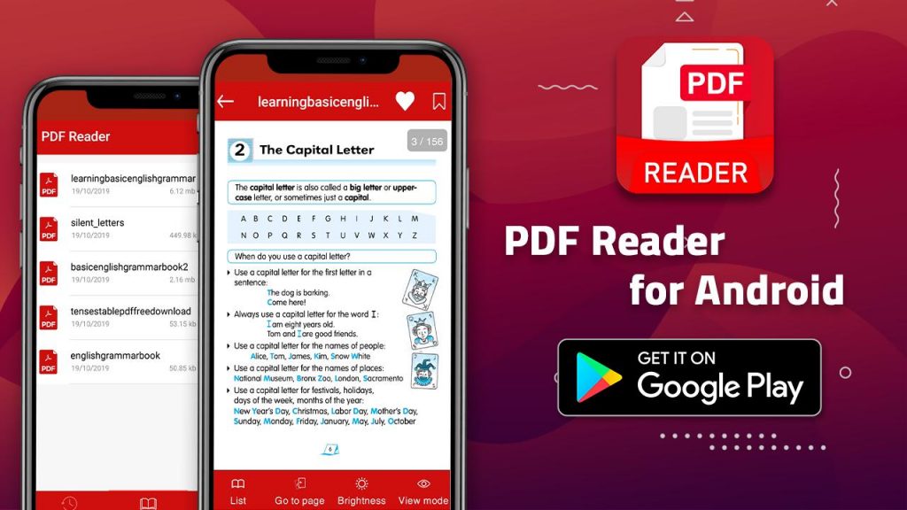 PDF reader apps available for Android