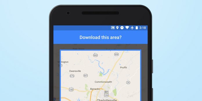 How to download offline google maps