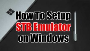 windows 10 stb emulator