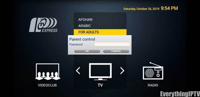 unlock IPTV adult channels on STB Emulator