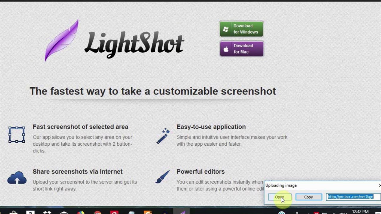 lightshot screenshot open screenshot