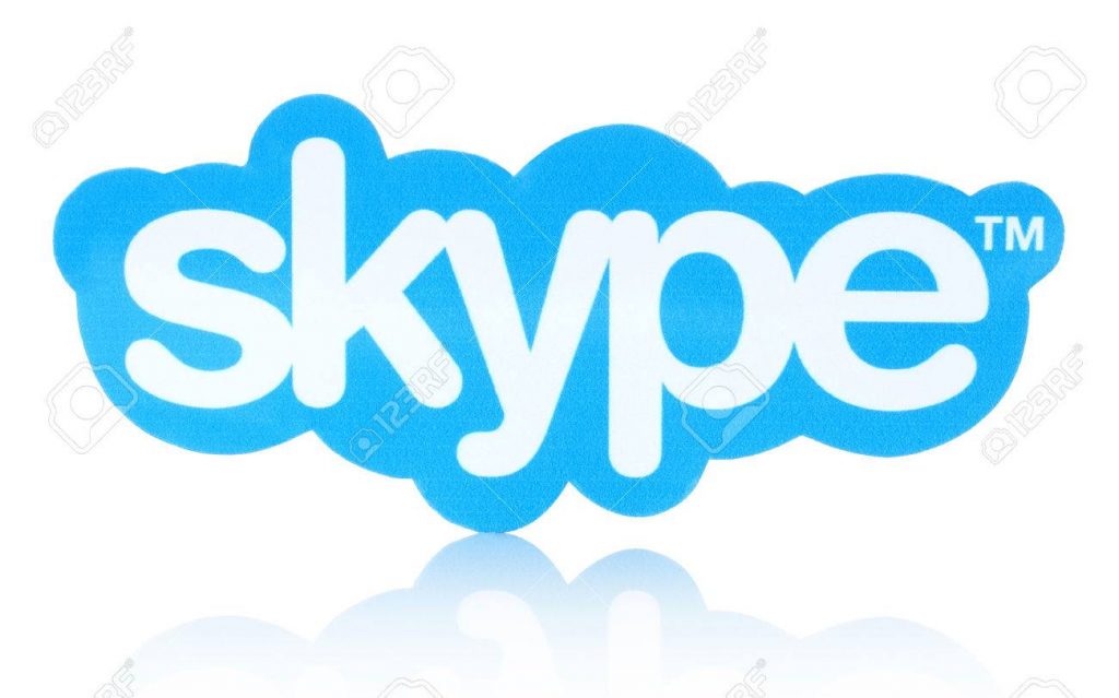  los datos usan Skype