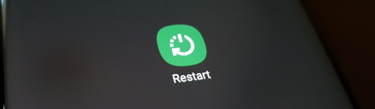 galaxy note 10 force restart