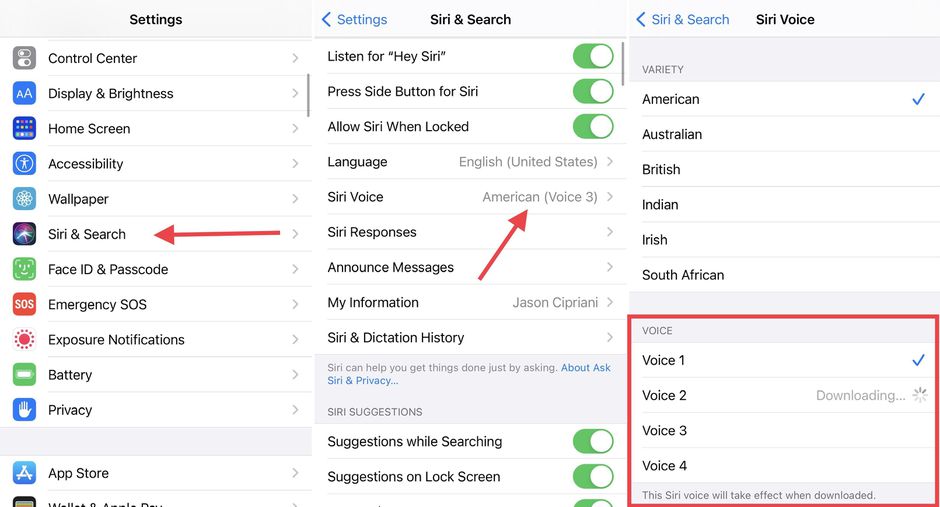 How to Use New Siri Voices