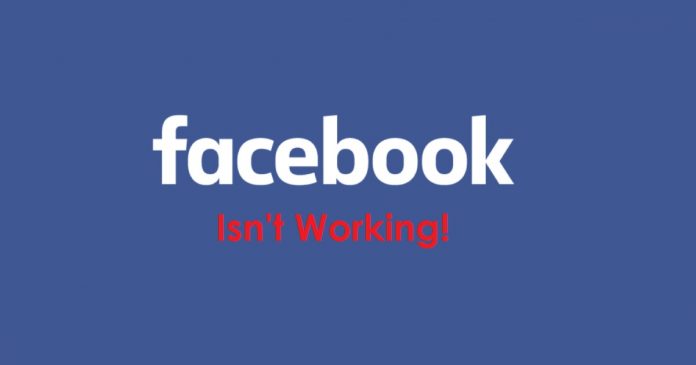 Facebook not working fix