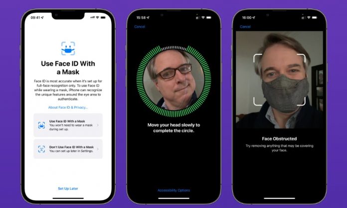 Set Up Face ID With A Mask